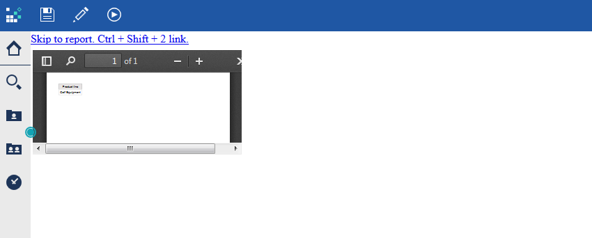 Screenshot showing the small PDF viewer