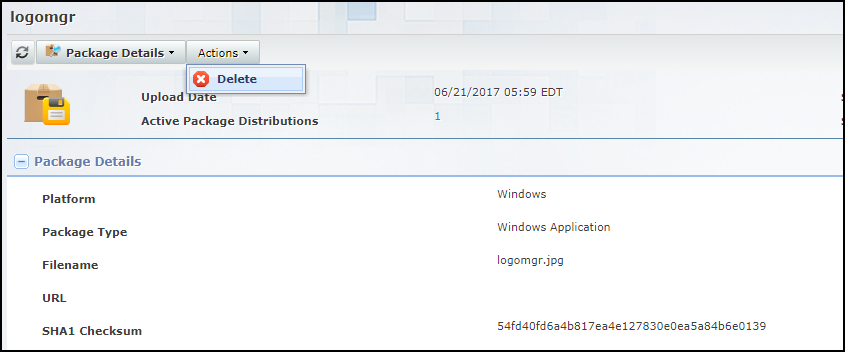 WIthout distro option
