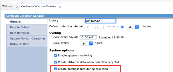 Create Database Files