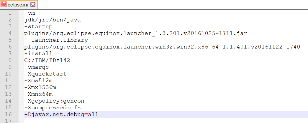 eclipse.ini
