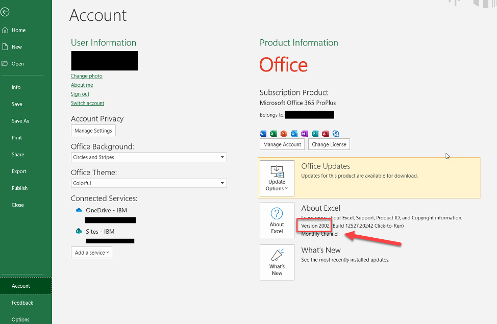 Is Office 365 supported for IBM Planning Analytics for Microsoft Excel or  TM1 Perspectives?