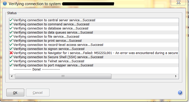 ibm i access client solutions error 0xc0000142