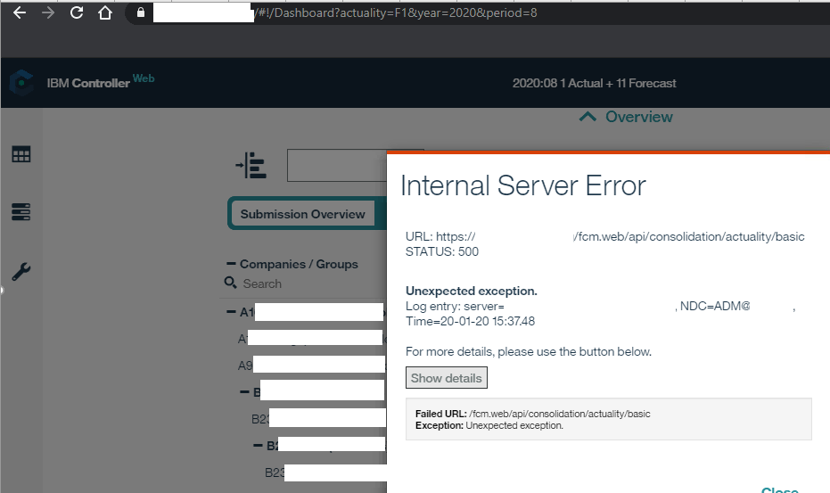 Error 403 only from internal network : r/fortinet