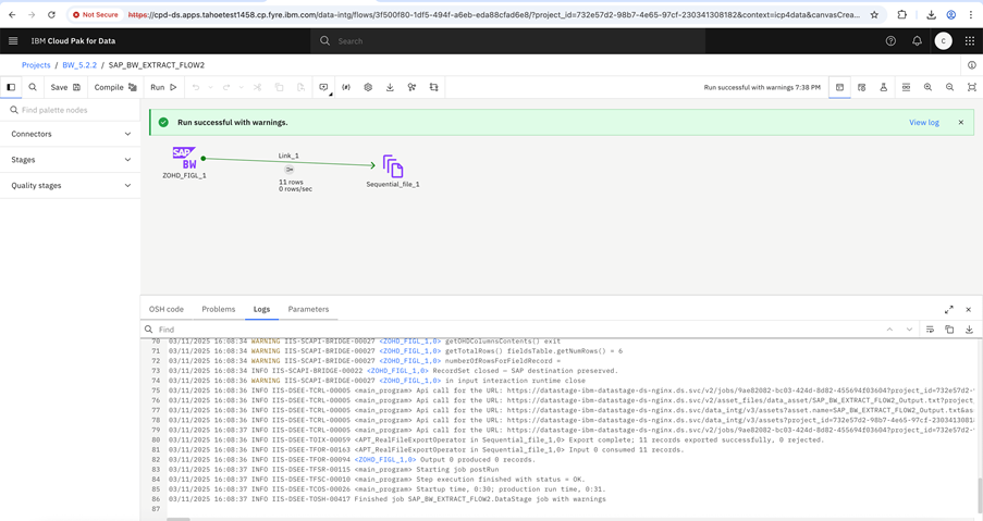 Run the flow