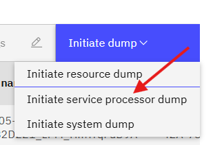 select service proc dump