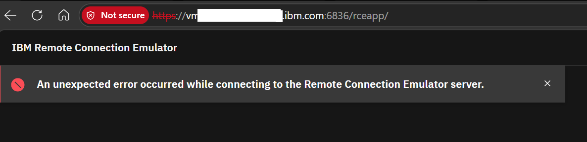 Wrong RCE URI