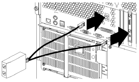 cabling diagram for pci asm adapter and asm processor