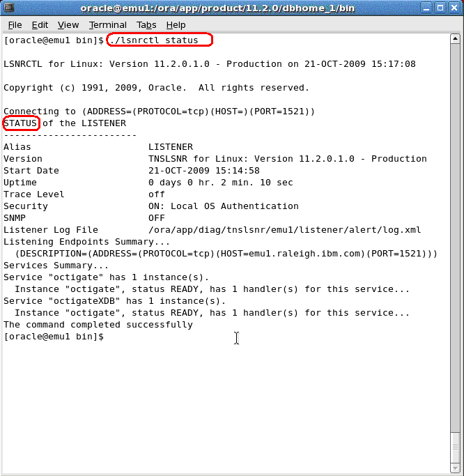 Oracle Listener