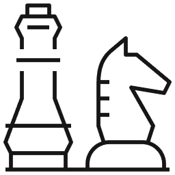 clickable icon, click down arrow to go to selected tab content